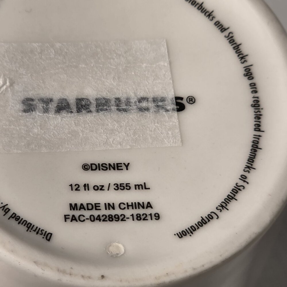 Starbucks Disney Parks Disneyland Ceramic Tumbler Exclusive Splash Mountain - Picture 4 of 8